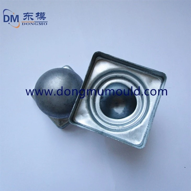 Custom Outdoor Fence Decoration With Hollow Ball Cap Drawing Mold